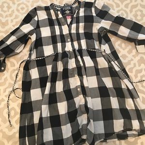 Victoria’s Secret Pink Buffalo Check Tunic